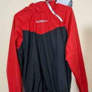 Hotsuit Red and Black Sauna Suit